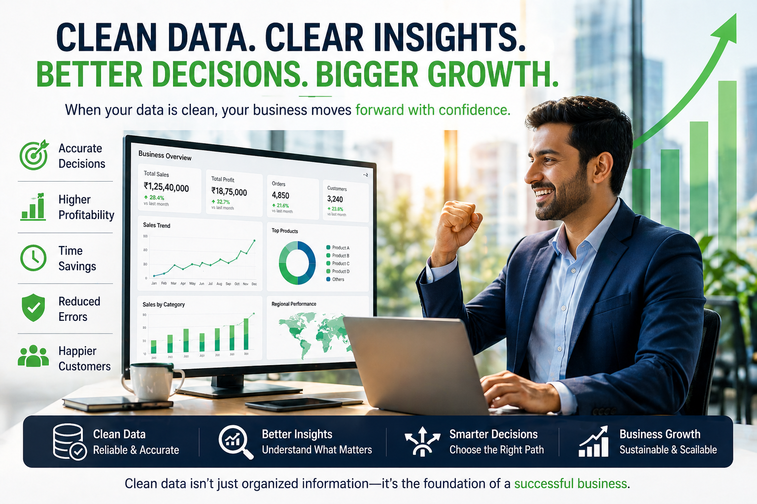 Dashboard: Clear insights, faster and smarter decisions